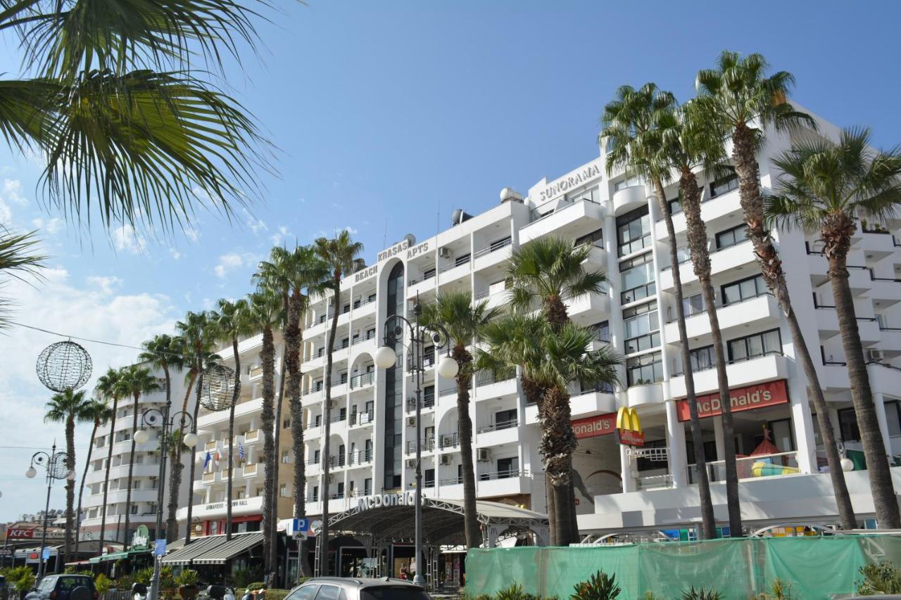 Les Palmiers Sunorama Beach Apartments Lárnaka Eksteriør bilde